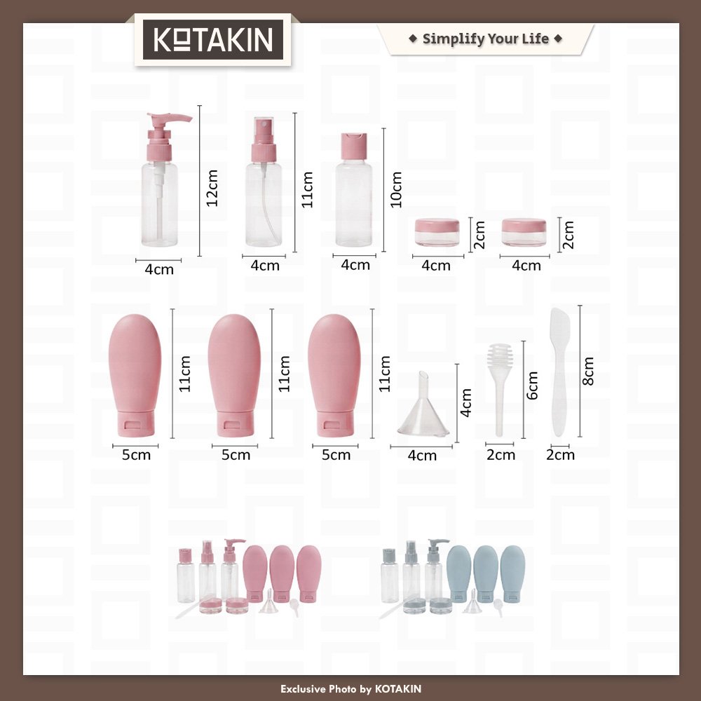 Botol Sabun Lotion Macaron Mini Travel